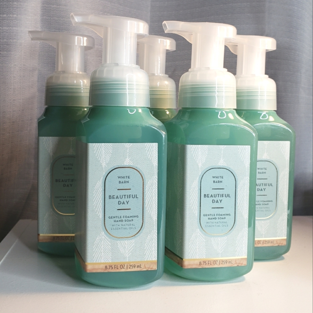 BBW BEAUTIFUL DAY GENTLE FOAMING HAND SOAP X5